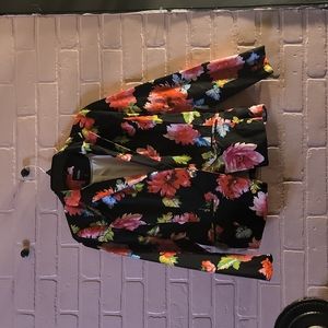 Floral blazer size L